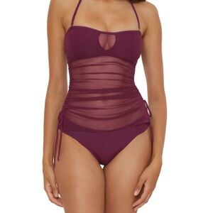 ✨NWT BECCA MUSE BANDEAU TANKINI✨